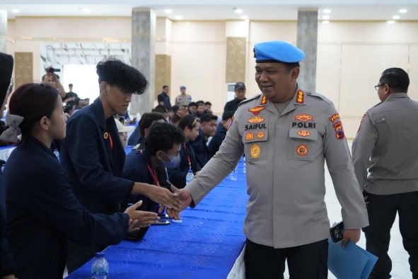 Polda Jateng Terima Audiensi Sejumlah Mahasiswa Untag Semarang Terkait Kematian Dosennya