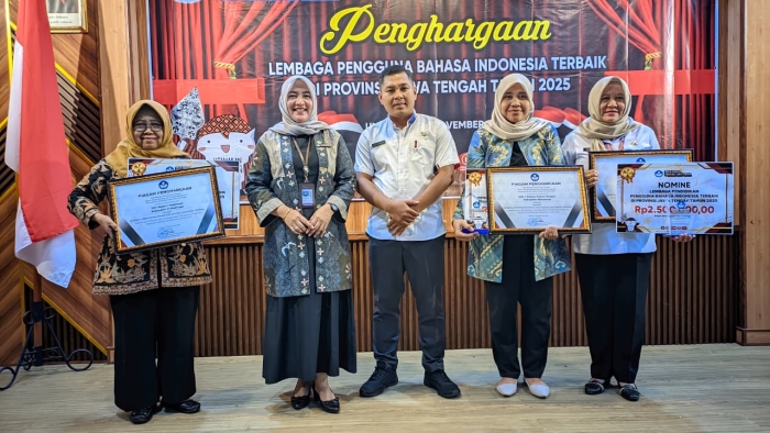 BBPJT Gelar Penghargaan Lembaga Pengguna Bahasa Indonesia Terbaik 2025