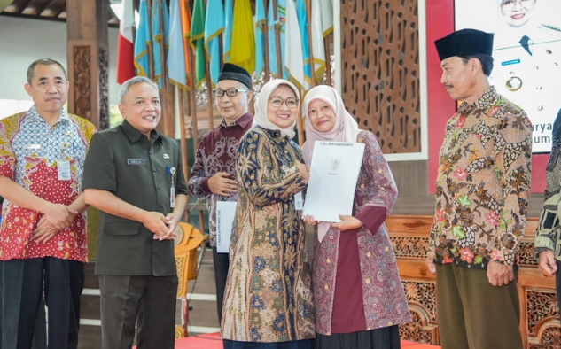 116 PNS Purna Tugas Dapat Tali Asih dari Pemkab Kebumen