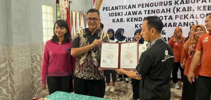 Ali Umar Dhani Resmi Dilantik sebagai Ketua Umum IOSKI Kota Semarang