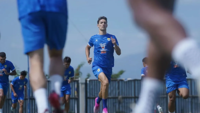 Federico Barba Kembali Berlatih, Persib Bandung Pantau Kondisi Jelang Lawan Lion City Sailors