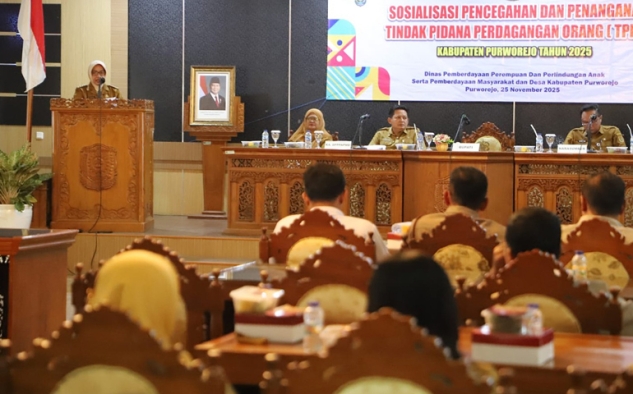 Komitmen Lindungi Masyarakat, Pemkab Purworejo Gelar Sosialisasi Pencegahan dan Penanganan TPPO