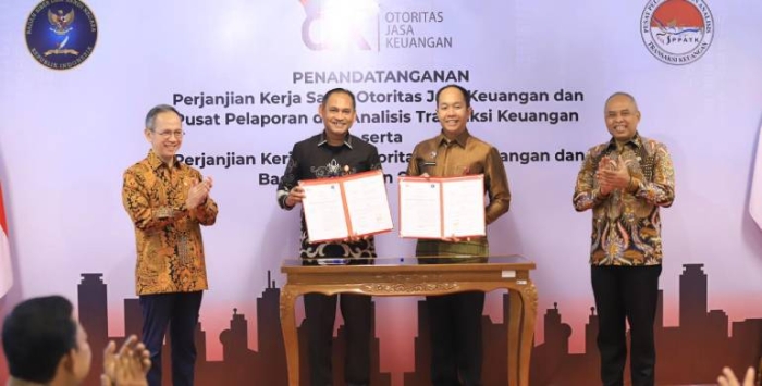 OJK, PPATK dan BSSN Sinergi Penguatan Integritas-Keamanan Sektor Jasa Keuangan