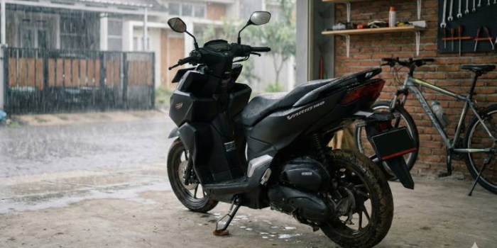 Cek 5 Bagian Motor Honda Ini Usai Terjang Hujan Deras