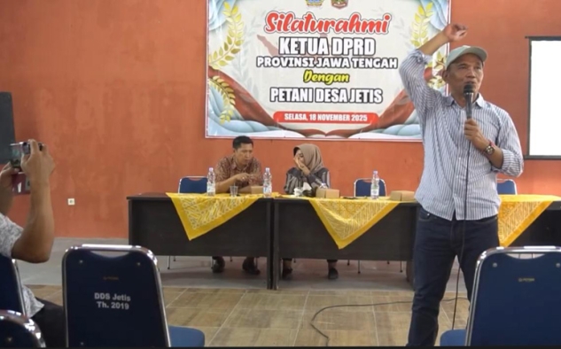 Ketua DPRD Jateng Sumanto Minta Para Petani Bangga dengan Pekerjaannya