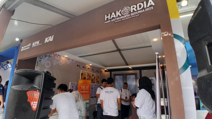 KAI Services Ambil Bagian di Pameran Hari Antikorupsi Sedunia 2025