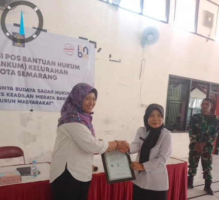 Kemenkum Jateng Dorong Penguatan SDM melalui Literasi Hukum di Kelurahan Mlatiharjo