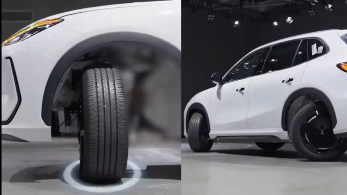 Geely EX5 Hadir dengan Teknologi Kemudi 90 Derajat, Bisa Berputar di Tempat