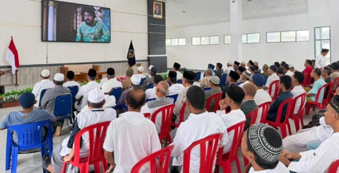 Santri Lapas Semarang Belajar Agama Dengan Nonton Film Jejak Rasul