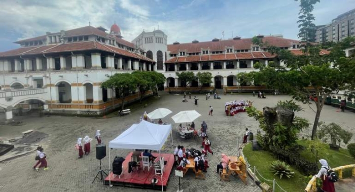 KAI Wisata X Jakarta Clothing Ramaikan Perayaan Malam Tahun Baru 2026 di Lawang Sewu