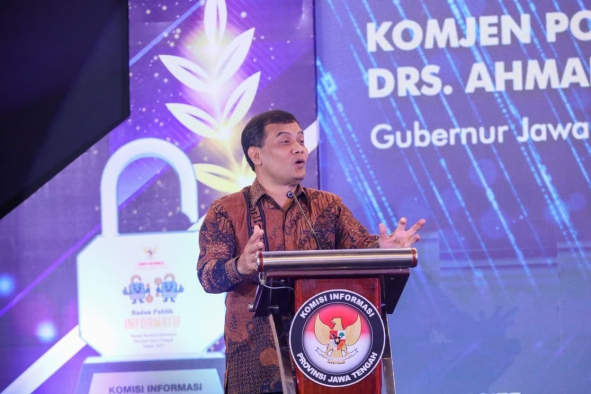 Gubernur Ahmad Luthfi Tegaskan Komitmen Keterbukaan Informasi Publik di Jawa Tengah