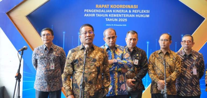 Capaian Kinerja Kementerian Hukum Tahun 2025