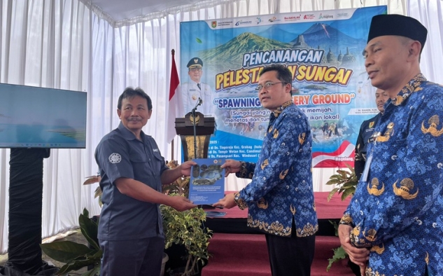 Lestarikan Sungai, Pemkab Magelang Canangkan Program Spawning dan Nursery Ground 2025