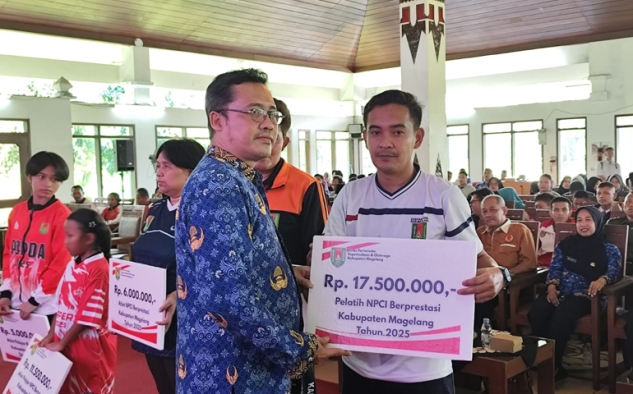 Telah Harumkan Nama Daerah, Pemkab Magelang Beri Penghaargaan 162 Atlet dan Pelatih Berprestasi