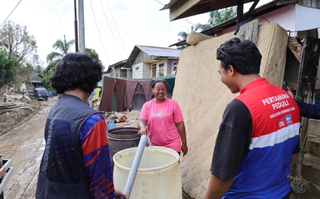 Pertamina Peduli Bantu Air Bersih dan Layanan Kesehatan untuk Penyintas Bencana di Aceh Tamiang
