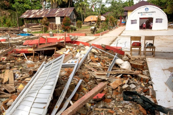 Menengok Suasana Hari Pertama Masuk Sekolah Pasca Banjir Bandang di Sumatra Barat