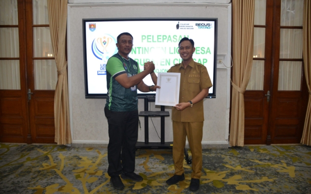 Mas Syamsul Lepas Serdadu FC Berlaga di Liga Desa Provinsi Jateng