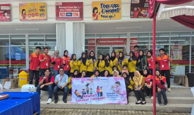 Alfamart Sahabat Posyandu Sentuh 30.000 Anak Sepanjang 2025, Kodomo Perpanjang Dukungan hingga 2026