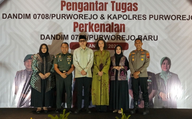 Pemkab Purworejo Gelar Lepas Sambut Dandim dan Kapolres Baru