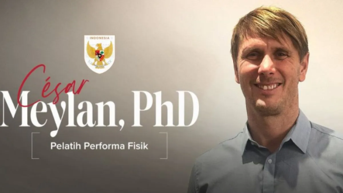 PSSI Tunjuk Cesar Meylan sebagai Pelatih Performa Fisik Timnas Indonesia