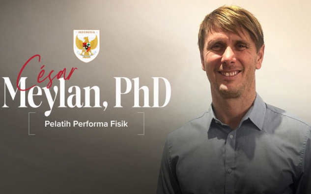 Cesar Meylan Ditunjuk PSSI sebagai Asisten Pelatih Fisik Timnas Indonesia