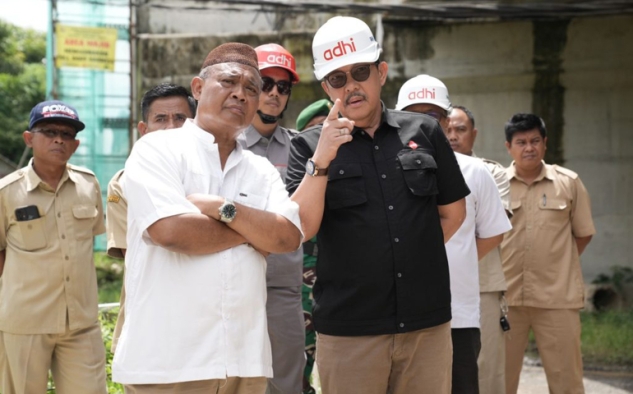 Harda Kiswaya Tinjau Tambal Sulam Jalan Tempel–Klangon Sleman