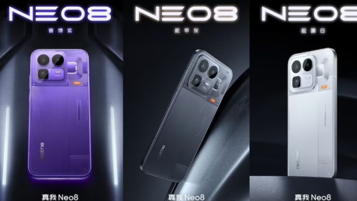 Realme Neo 8 Segera Meluncur, Hadir dengan Desain Transparan RGB dan Warna Cyber Mecha