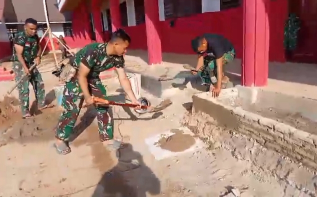 Pascabencana, Sekolah Kembali Bersih Anak-anak di Tapanuli Kembali ke Sekolah