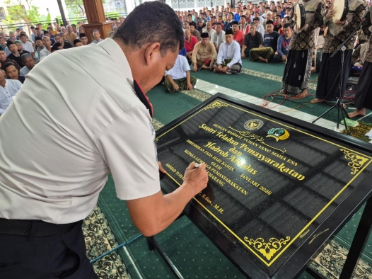 Lapas Semarang Resmikan Santri Teladan dan Hadroh Albadas