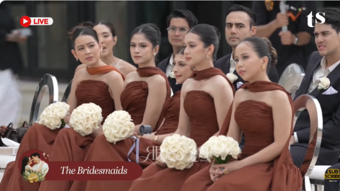Intim dan Khidmat, Ini Potret Bridesmaid & Groomsmen di Pernikahan Ranty Maria–Rayn Wijaya di Bali