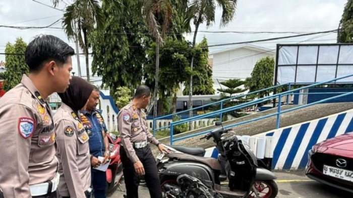 Sopir Bus Harapan Jaya Jadi Tersangka Kecelakaan Beruntun di Kediri