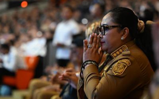 Bupati Gunungkidul Endah Subekti Hadiri Rakornas yang Dipimpin Presiden Prabowo