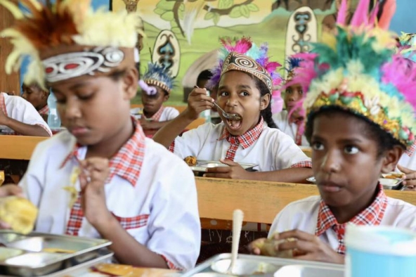 China dan UNICEF Perkuat Kerja Sama Dukung Program MBG di Papua