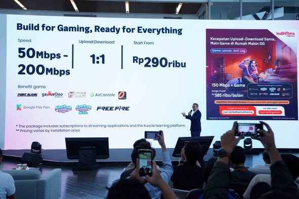 Telkomsel–Nuon Luncurkan IndiHome Gamer Full 1:1 Speed untuk Para Gamers Mulai Rp 290 Ribu