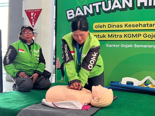 Gojek Bekali Mitra Driver dengan Pelatihan Tanggap Darurat…