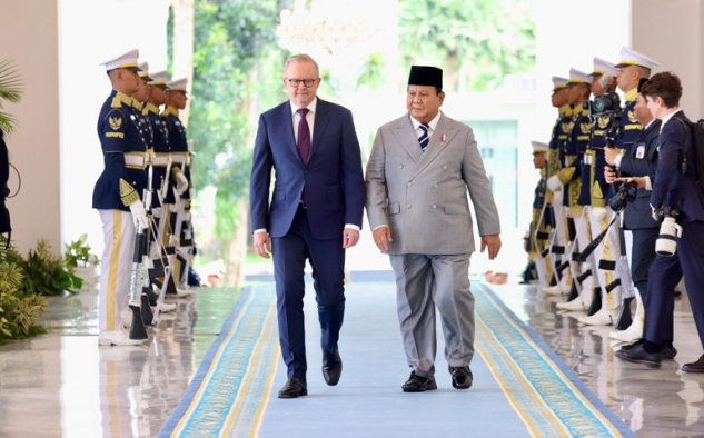 Prabowo dan PM Australia Teken Traktat Keamanan Bersama, Ini Isinya