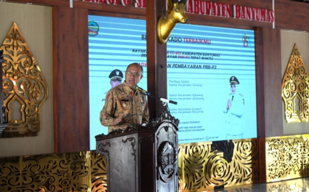 Pekan Pembayaran PBB-P2 2026 di Banyumas Resmi Dibuka, Bupati Sadewo Ajak ASN dan Masyarakat Lunasi Pajak Tepat Waktu