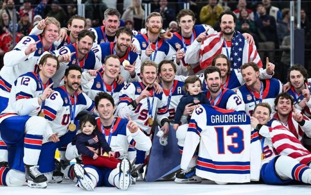 Tekuk Kanada 2-1, AS Rebut Emas Hoki Es Putra Pertama dalam 46 Tahun di Olimpiade Musim Dingin 2026