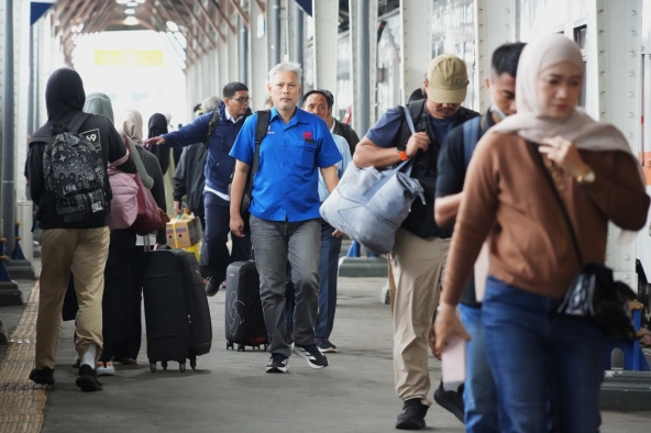 Pemesanan Tiket KA Lebaran di Daop 4 Semarang Tembus 305 Ribuan Penumpang