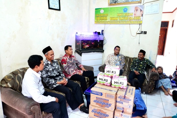 Kemenkum Jateng Gelar Bakti Sosial Ramadhan di Panti Asuhan Salsabil
