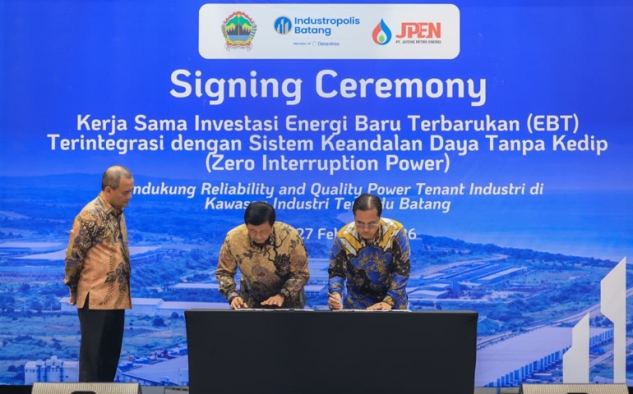 Pemprov Jateng Siap Pasok Energi Baru Terbarukan di Kawasan Industri Terpadu Batang