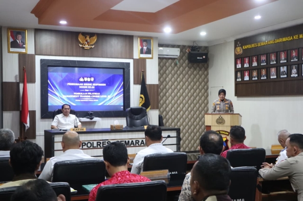 Serdik Sespimmen Polri Angkatan 66 Laksanakan FGD dan Studi Lingkungan di Polres Semarang