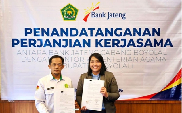 Kemenag Boyolali Gandeng Bank Jateng untuk Kelola Hak Pegawai