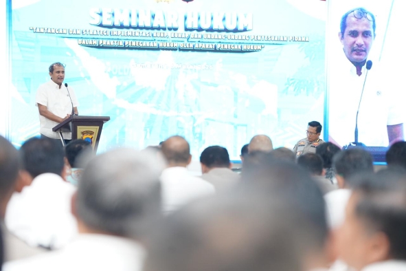 Perkuat Profesionalisme Penyidik, Polda Jateng Gelar Seminar Hukum Bahas Implementasi KUHP dan KUHAP Baru