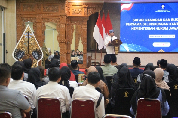 Safari Ramadan Kemenkum Jateng: Perkuat Kebersamaan, Tingkatkan Keimanan