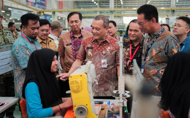 Gubernur Luthfi Pantau Pemenuhan THR di PT Selalu Cinta Indonesia, Pastikan Pemberian Sesuai Ketentuan