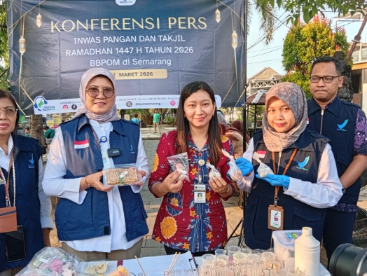 Tiga Pekan Ramadan, BBPOM Semarang Temukan Sejumlah Produk Makanan Bermasalah