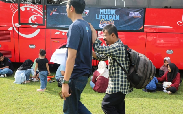 Program Mudik Gratis Pemprov Jateng, Berikan Manfaat bagi Pekerja Informal dan Difabel