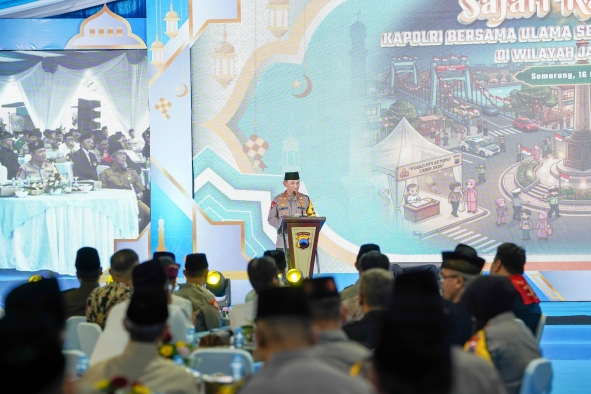 Safari Ramadan Kapolri di Jateng: Pererat Silaturahmi Ulama dan Tokoh Masyarakat, Ajak Bersinergi Jaga Kondusivitas
