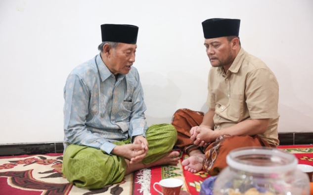 Gubernur Luthfi Bersilaturahmi ke Ulama di Pekalongan dan Semarang, Pantau Tanggul Jebol